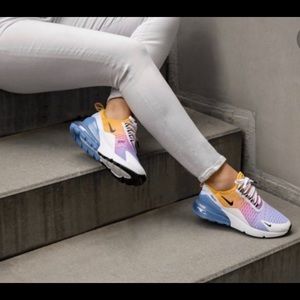 womens nike air max 270 university gold